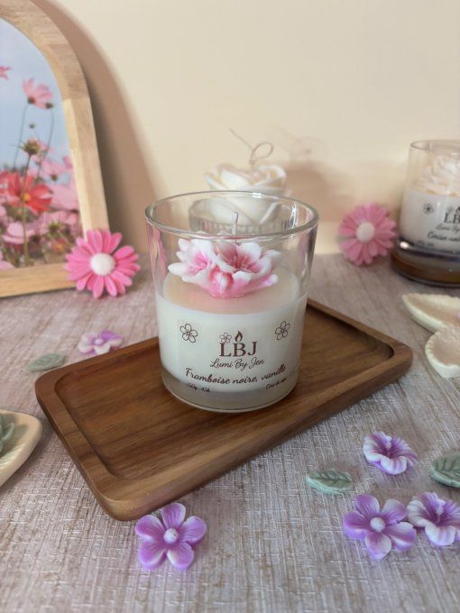 Bougie "Lumi Noël" en cire de soja parfumé 160g