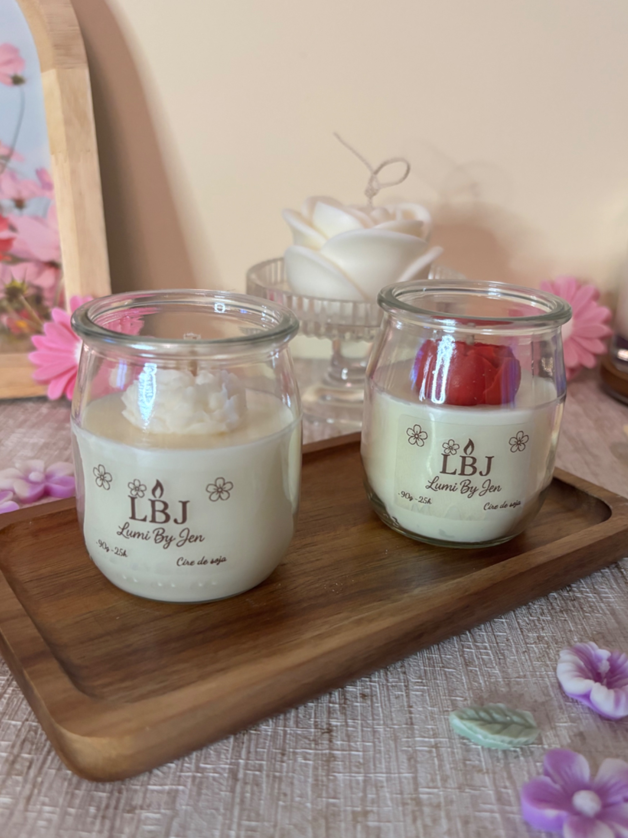 Bougie parfumée Luciole (Upcycling)